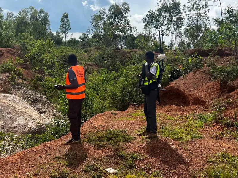 Deep ERT survey for pegmatite imaging in Gasabo, Rwanda