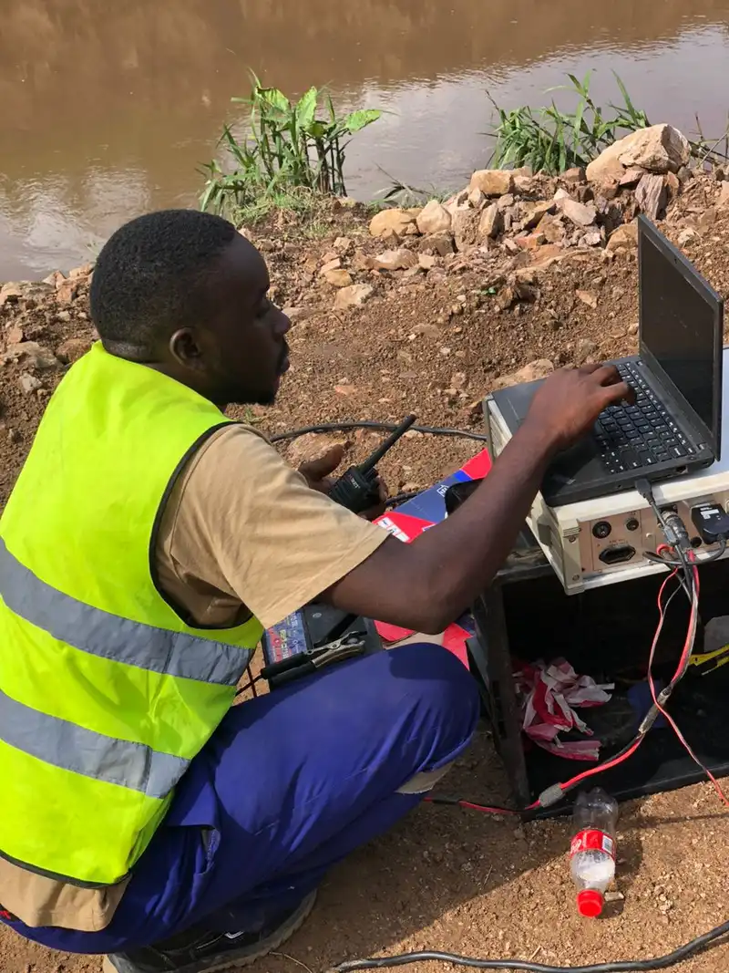 Downhole seismic survey at MWOGO-RUKARARA Dam, Rwanda
